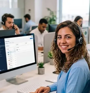 Equipo de atención al cliente de Leutina